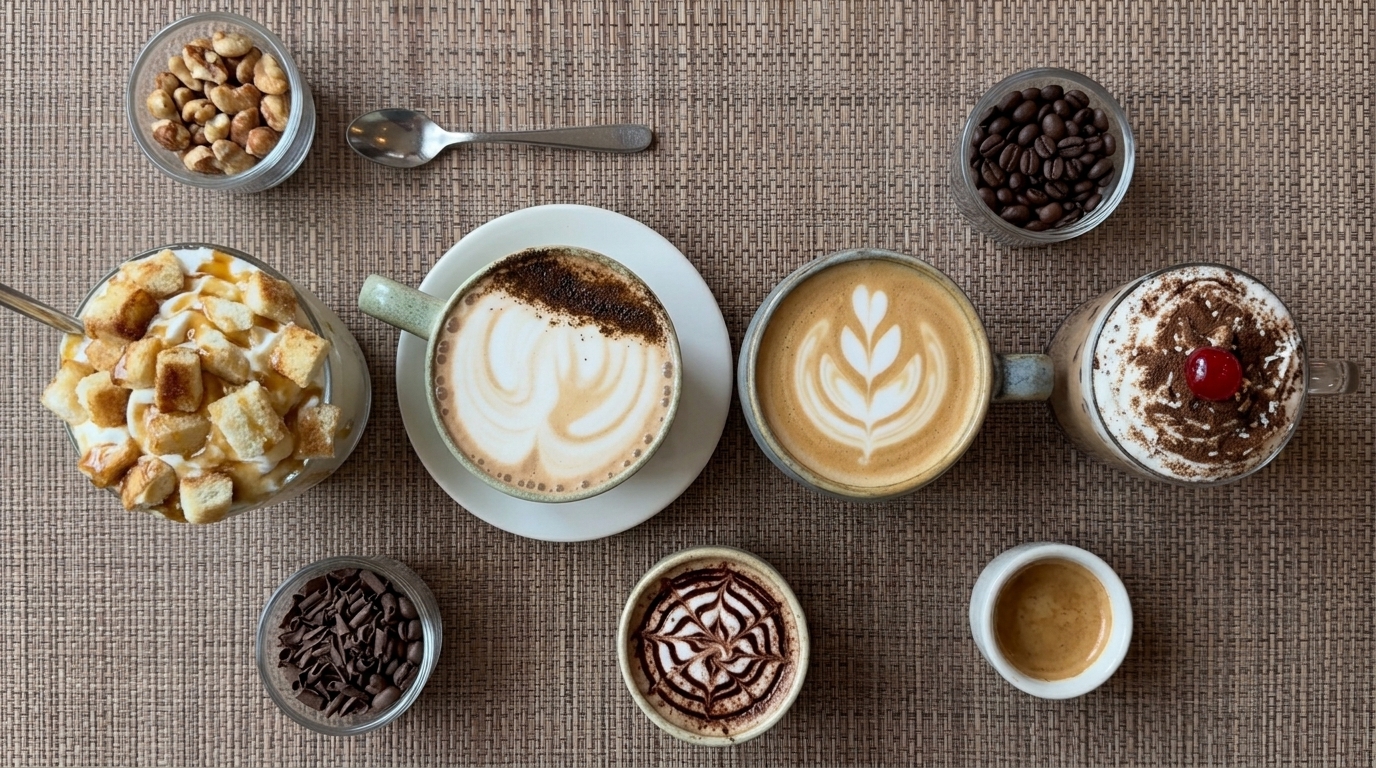 Café y postres en Cafetería El Yoyo